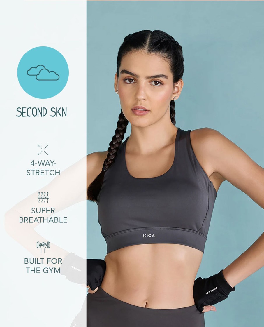 Buy Kica High Impact Crostini Sports Bra in Second SKN Fabric with