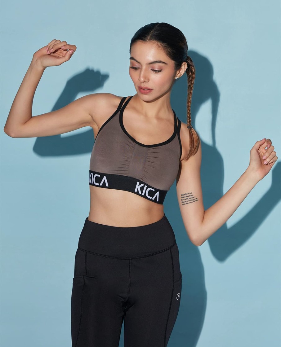 Buy Kica Full Coverage High Support Sports Bra With High Neck Online